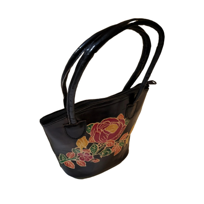 Shantiniketan Multicolor Leather Hand Bag Small Batua (Combo Of 2)