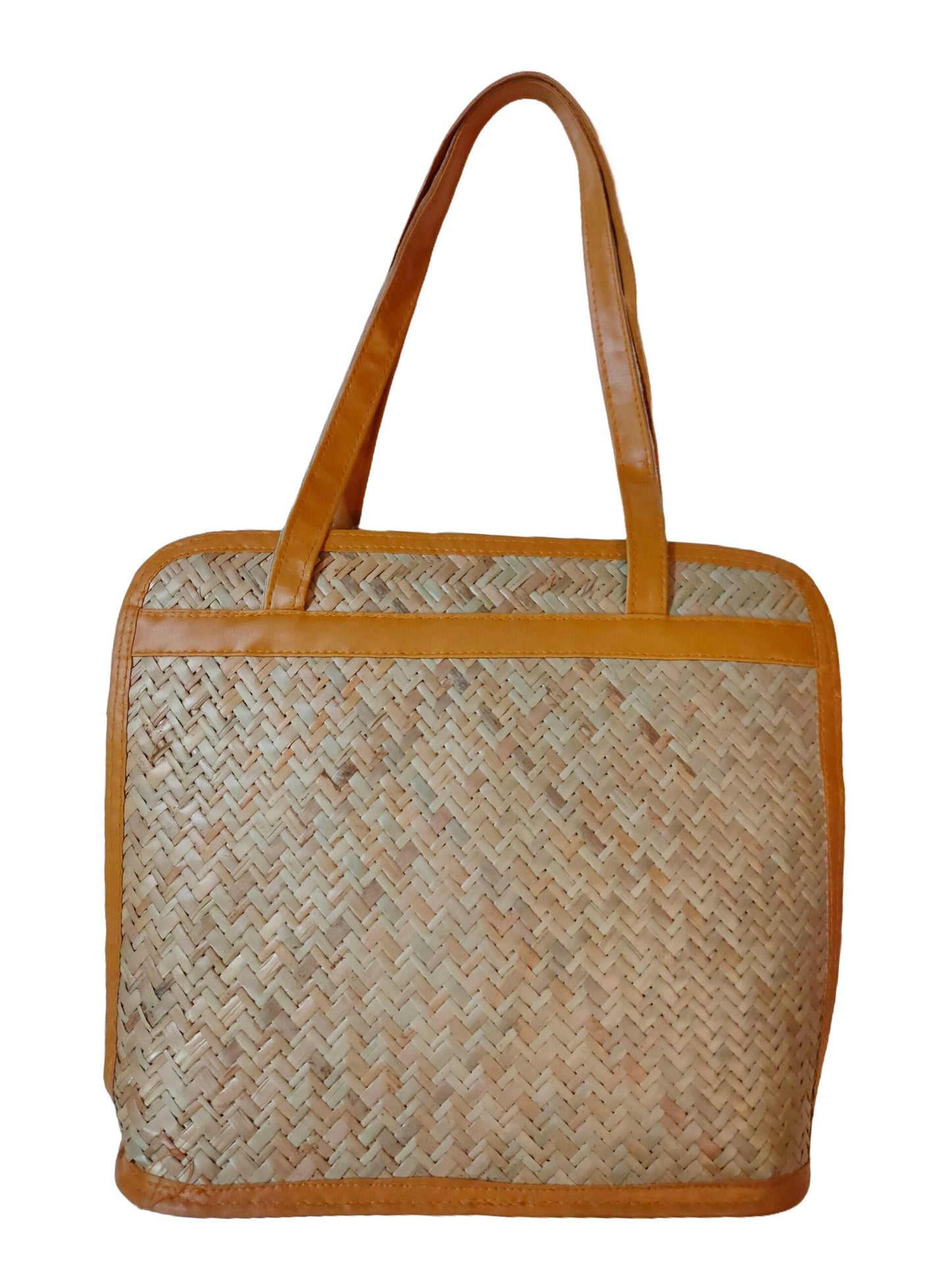 Bamboo Bags Shital Pati Medium Shoulder Bags Handmade Jute Eco Friendly Bag