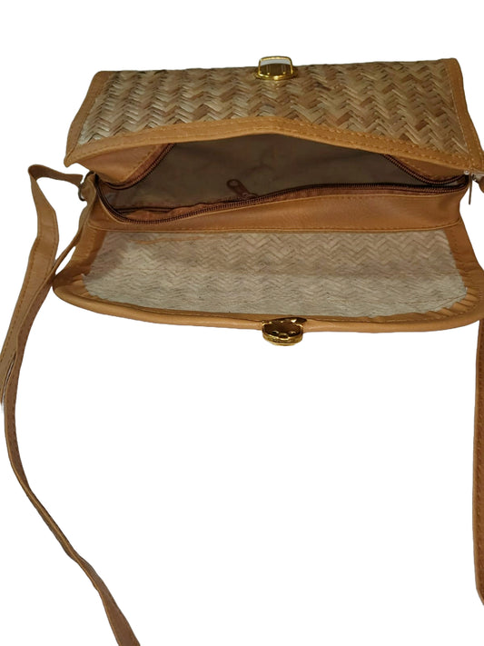 Bamboo Bag Shital Pati Rectangle Sling Bag Eco-Friendly Crossbody