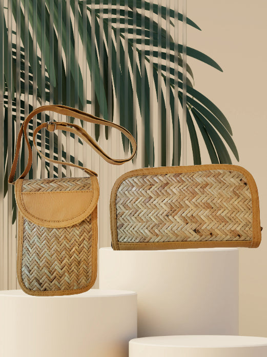 Bamboo Shital Pati Combo Products Of 2 Ecofriendly