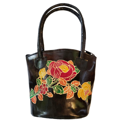 Shantiniketan Multicolor Leather Hand Bag Small Batua (Combo Of 2)