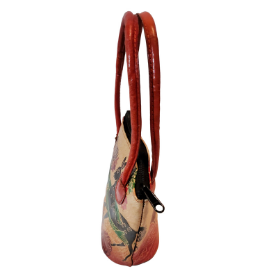 Shantiniketan Pure Leather Small Batua (Combo Of 2) Shakuntala+Safari