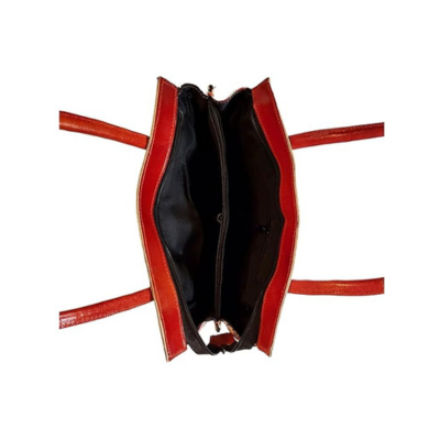 Shantiniketan Leather Large Shoulder Shakuntala 10 x 8 inch