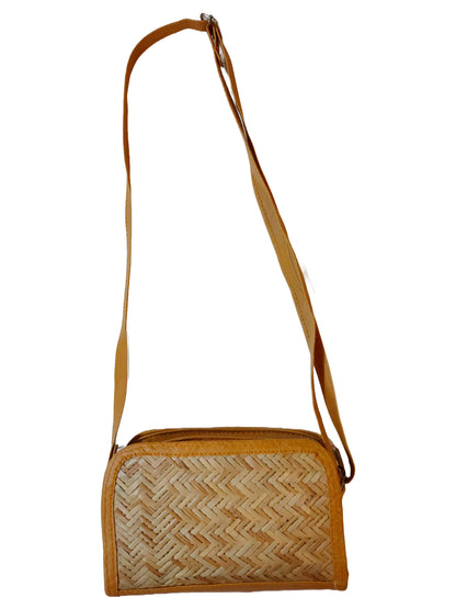 Bamboo Bag Shital Pati Handmade Piyali Sling Bag Eco-Friendly Crossbody