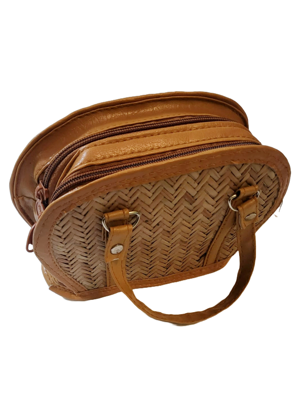 Bamboo Shital Pati Hand Bag And Sling Bag Combo