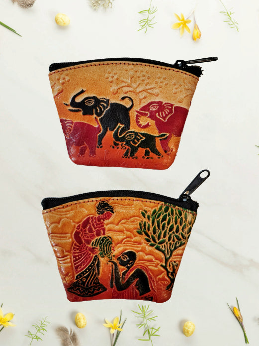 Shantiniketan Small Coin Purse For Women (Pack Of 2) 3.5inch